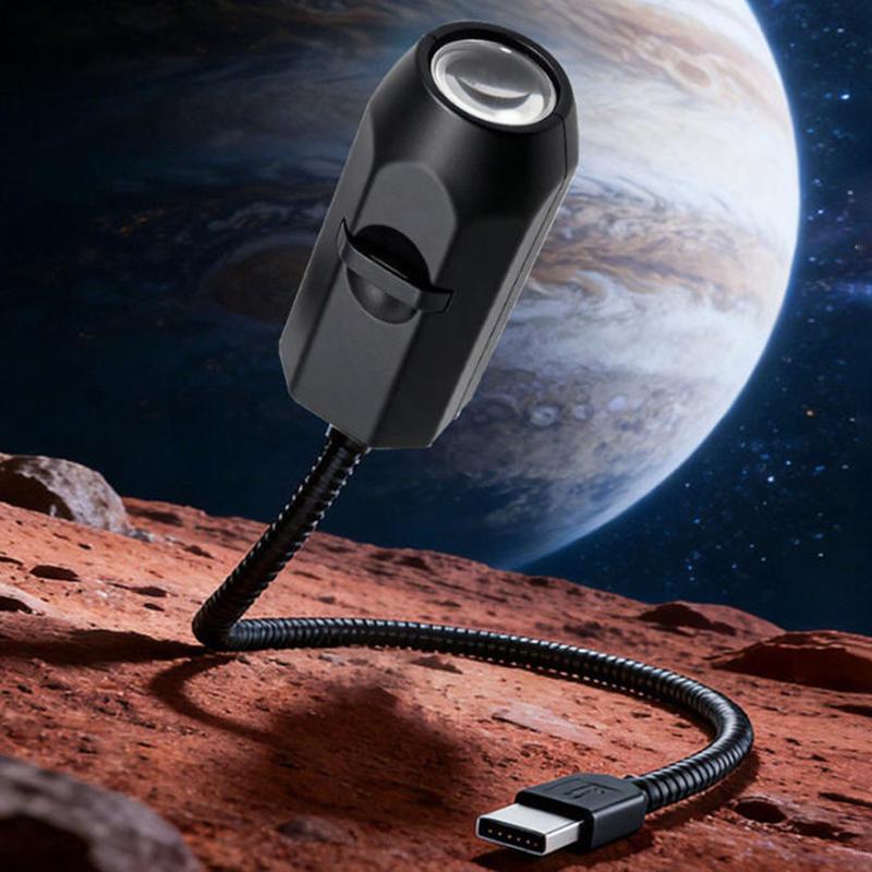 USB Moon & Earth Ceiling Projector – Starry Sky Night Light (3 Lenses)